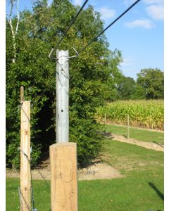 Wooden pole extension
